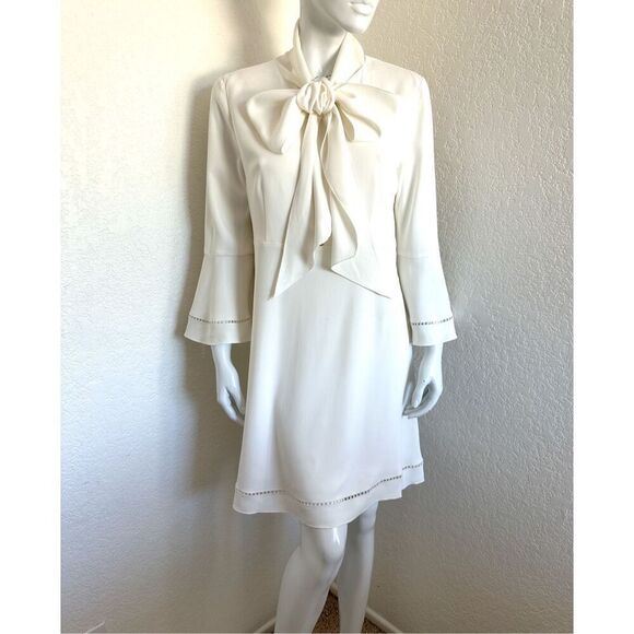 REVOLVE RACHEL ZOE Dress Revolve Wynn Bow Neck Size 10 • NEW - Picture 6 of 14